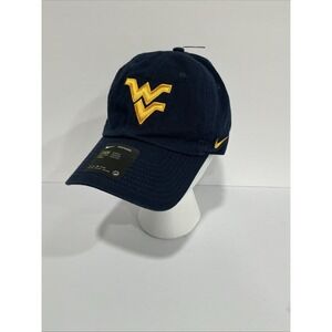 West Virginia Mountaineers Baseball Hat, Nike, Adjustible Back, DriFit